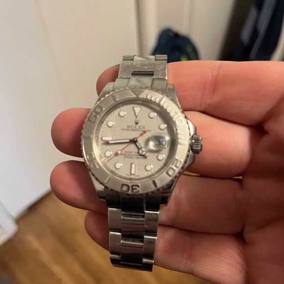 40 mm Rolex Yacht-Master Platinum Bezel - Picture 5 of 5